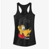 New 🎁 Disney Pluto Big Face 👧 Girls Tank 😉