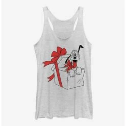 Wholesale ✔️ Disney Pluto Present Fill 👧 Girls Tank 😍