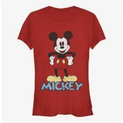 Cheapest ❤️ Disney Mickey Mouse 90's Mickey 👧 Girls T-Shirt ⌛