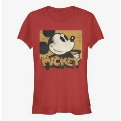 Budget 🛒 Disney Mickey Mouse Against The Grain 👧 Girls T-Shirt ⌛