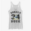 Outlet ✔️ Disney Donald Duck Donald Duck Collegiate 👧 Girls Tank 🔔