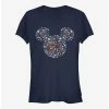 Cheapest 🥰 Disney Mickey Mouse Floral Ears 👧 Girls T-Shirt 👍
