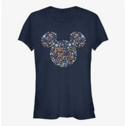 Cheapest 🥰 Disney Mickey Mouse Floral Ears 👧 Girls T-Shirt 👍