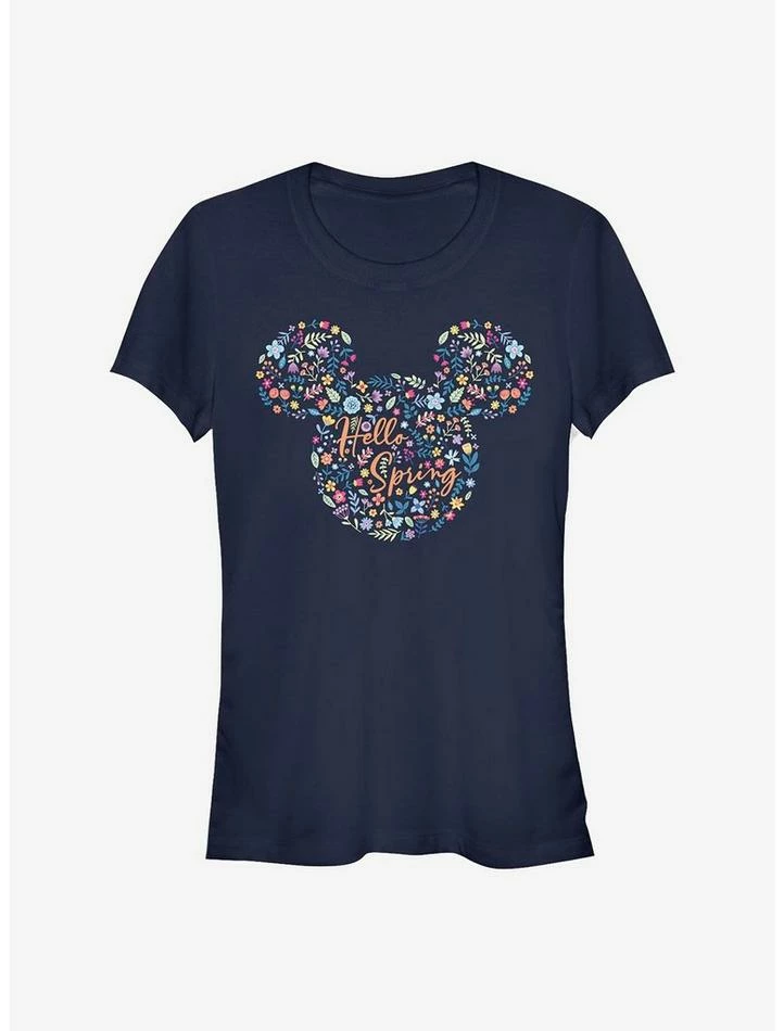 Cheapest ๐ฅฐ Disney Mickey Mouse Floral Ears ๐ง Girls T-Shirt ๐