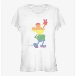 Deals ❤️ Disney Mickey Mouse Love Is Love Pride Mickey 👧 Girls T-Shirt 🤩