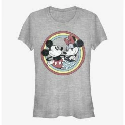 Best deal 🎉 Disney Mickey Mouse Mickey Minnie Circle 👧 Girls T-Shirt 🤩