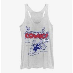 Best Sale 🌟 Disney Donald Duck Donalds Comic Cover 👧 Girls Tank 🔥