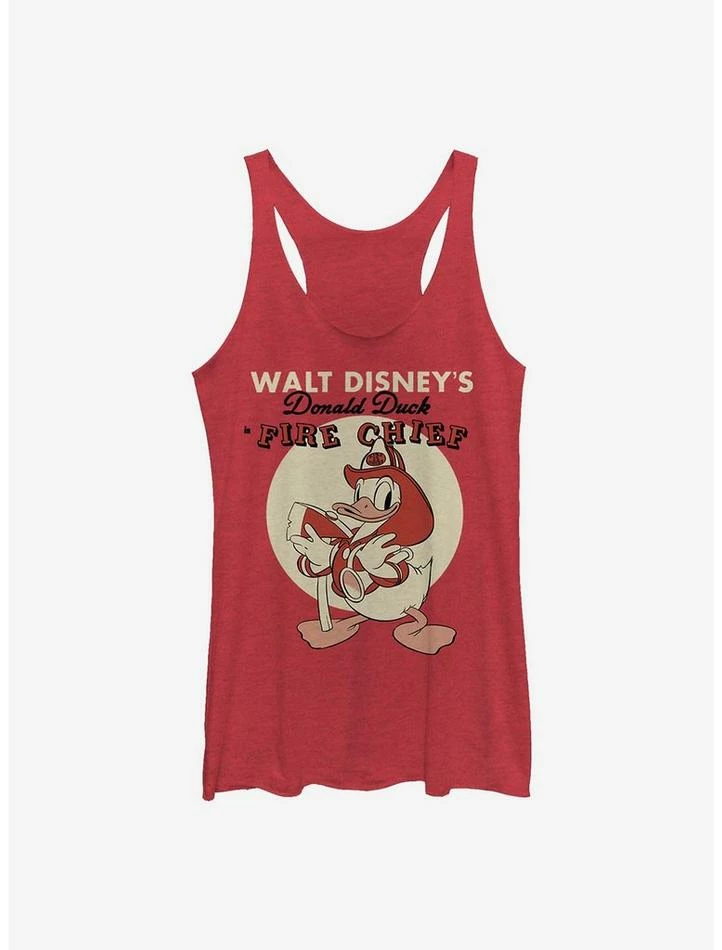Best deal 👍 Disney Donald Duck Vintage Fireman Donald 👧 Girls Tank 🔔