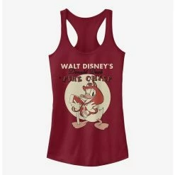 Best deal ⌛ Disney Donald Duck Vintage Fireman Donald 👧 Girls Tank 😉