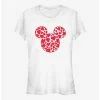 Top 10 🎁 Disney Mickey Mouse Mickey Hearts Fill 👧 Girls T-Shirt 🔔