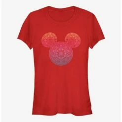 Outlet ⌛ Disney Mickey Mouse Mickey Mandala Fill 👧 Girls T-Shirt 🥰