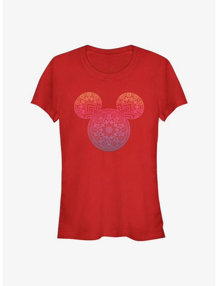 Outlet โ Disney Mickey Mouse Mickey Mandala Fill ๐ง Girls T-Shirt ๐ฅฐ