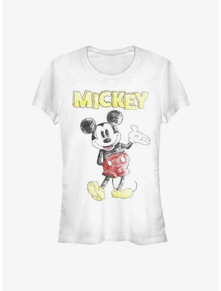 Best Sale ๐ Disney Mickey Mouse Sketchy Mickey ๐ง Girls T-Shirt ๐