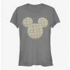 Coupon 🌟 Disney Mickey Mouse Plaid Patch Mickey 👧 Girls T-Shirt 👏