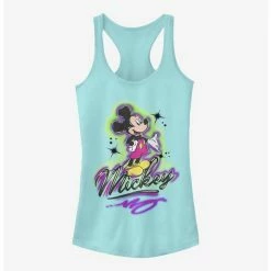 Hot Sale 🌟 Disney Mickey Mouse Airbrush Mickey 👧 Girls Tank 💯