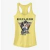 Flash Sale 🧨 Disney Mickey Mouse Explore Mickey Travel 👧 Girls Tank 🧨