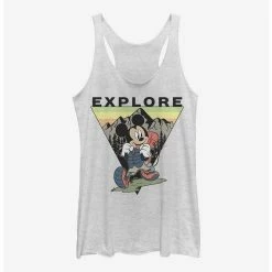 Wholesale 👏 Disney Mickey Mouse Explore Mickey Travel 👧 Girls Tank 🧨