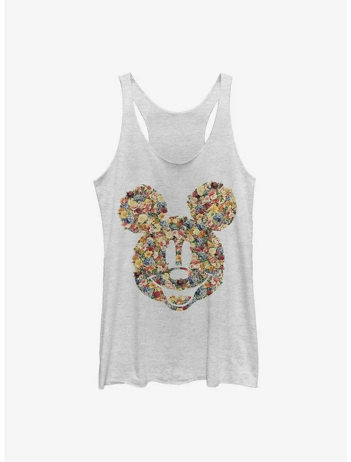 Buy ๐งจ Disney Mickey Mouse Floral Mickey ๐ง Girls Tank ๐