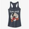 Coupon 🥰 Disney Mickey Mouse Japanese Text 👧 Girls Tank 😀