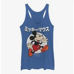 Best deal 🔥 Disney Mickey Mouse Japanese Text 👧 Girls Tank 🔥