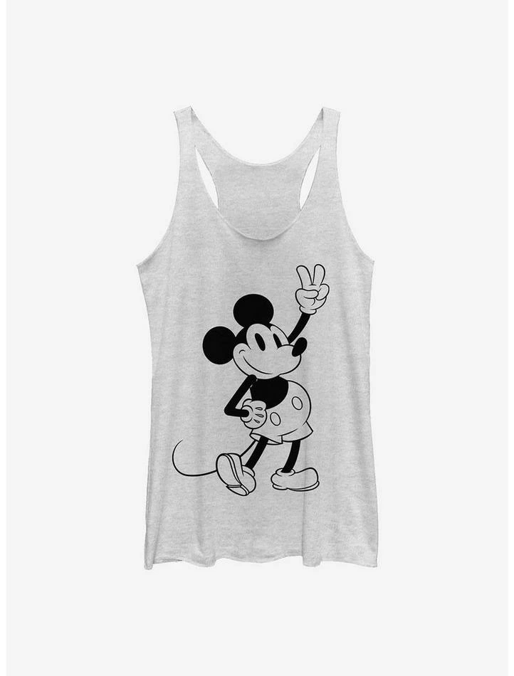 Deals ๐ฅ Disney Mickey Mouse Simple Mickey Outline ๐ง Girls Tank ๐ฅ