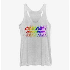 Budget ❤️ Disney Mickey Mouse Rainbow Mouse 👧 Girls Tank ⭐