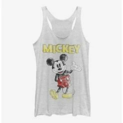 Deals ❤️ Disney Mickey Mouse Sketchy Mickey 👧 Girls Tank 🎉