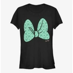 Best Pirce 🧨 Disney Minnie Mouse Clover Bow 👧 Girls T-Shirt 🌟