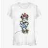 Promo 🎁 Disney Minnie Mouse Artsy Minnie 👧 Girls T-Shirt 🤩