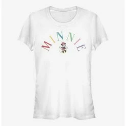 Cheap 🌟 Disney Minnie Mouse Minnie Embroidery 👧 Girls T-Shirt 🎉