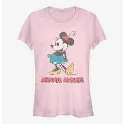 Outlet ⭐ Disney Minnie Mouse Vintage Minnie 👧 Girls T-Shirt 🥰