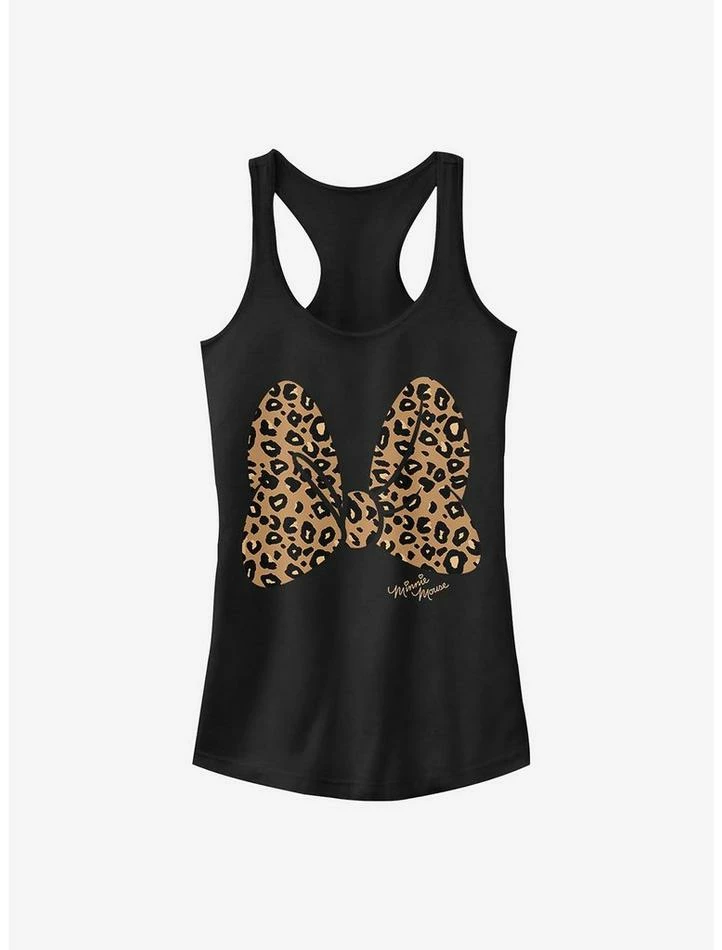 Top 10 🤩 Disney Minnie Mouse Animal Print Bow 👧 Girls Tank 🔥