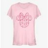Coupon 🌟 Disney Minnie Mouse Minnie Hearts Fill 👧 Girls T-Shirt 👏