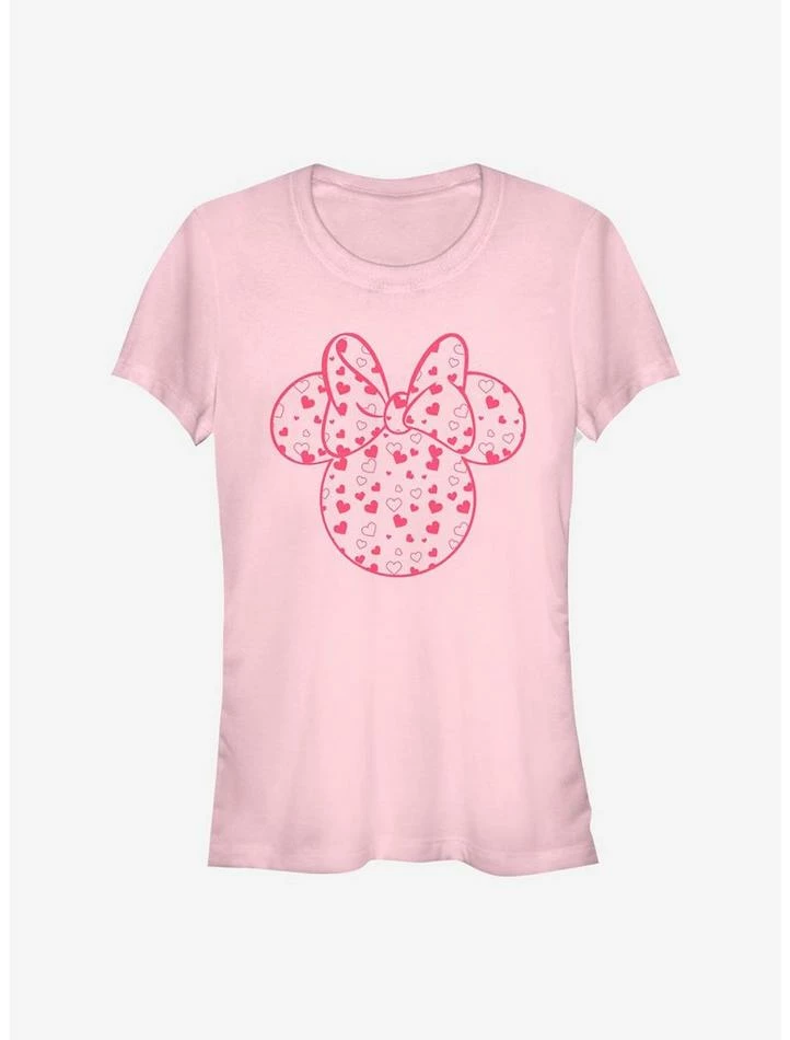 Coupon ๐ Disney Minnie Mouse Minnie Hearts Fill ๐ง Girls T-Shirt ๐