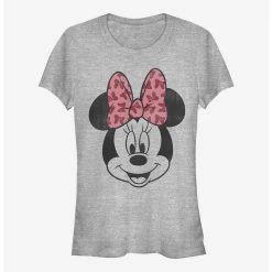 Brand new 😀 Disney Minnie Mouse Modern Minnie Face 👧 Girls T-Shirt 👍