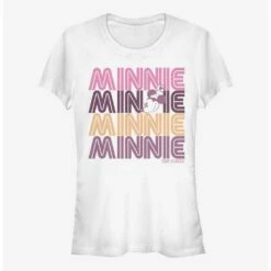 Budget 👏 Disney Minnie Mouse Retro Stack Minnie 👧 Girls T-Shirt 🎉
