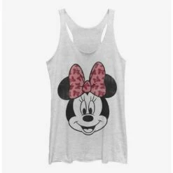 Coupon 💯 Disney Minnie Mouse Modern Minnie Face 👧 Girls Tank ⌛
