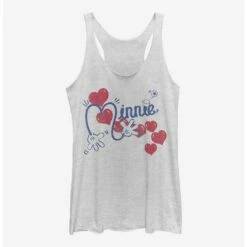 Promo ⭐ Disney Minnie Mouse Minnie 👧 Girls Tank ✔️