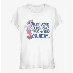 Cheap 💯 Disney Pinocchio Conscious Heart 👧 Girls T-Shirt 😀
