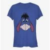Coupon 🛒 Disney Winnie The Pooh Eeyore Big Face 👧 Girls T-Shirt ❤️