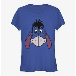 Coupon 🛒 Disney Winnie The Pooh Eeyore Big Face 👧 Girls T-Shirt ❤️