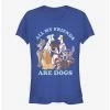 Discount 🧨 Disney Classic 🐕 Dog Friends 👧 Girls T-Shirt ⭐