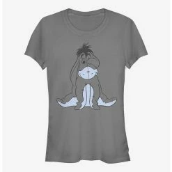 Budget 😍 Disney Winnie The Pooh Basic Sketch Eeyore 👧 Girls T-Shirt 🤩