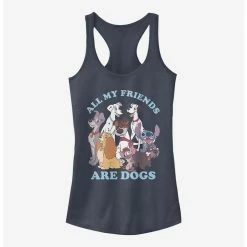 Best deal ⌛ Disney Classic 🦮 Dog Friends 👧 Girls Tank 💯
