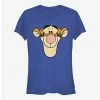 Hot Sale ⭐ Disney Winnie The Pooh Tigger Big Face 👧 Girls T-Shirt 🛒