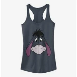 Hot Sale 👍 Disney Winnie The Pooh Eeyore Big Face 👧 Girls Tank 🤩