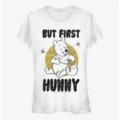 Best Pirce 😀 Disney Winnie The Pooh First Hunny 👧 Girls T-Shirt 🎁