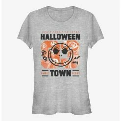 Promo 🎉 Disney The Nightmare Before 🎄 Christmas 🧛 Halloweentown Collage 👧 Girls T-Shirt 👏