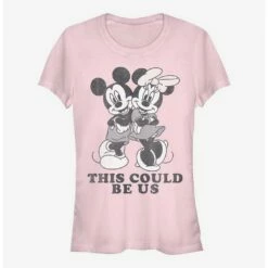 Promo 🤩 Disney Mickey Mouse Could Be Us 👧 Girls T-Shirt 👍