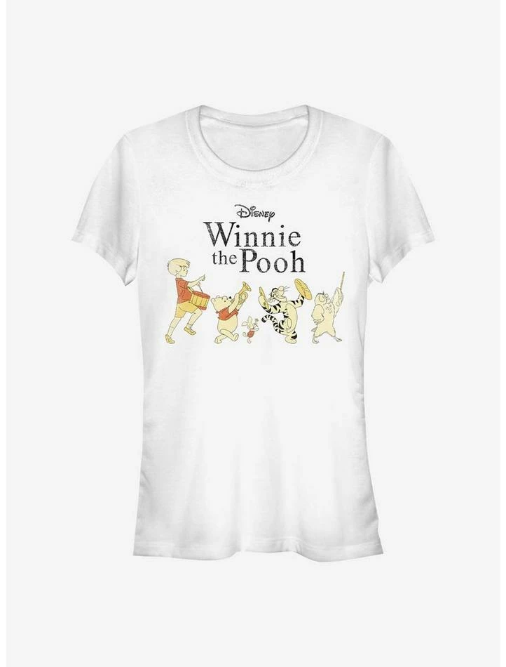 Budget ๐ Disney Winnie The Pooh Pooh Parade ๐ง Girls T-Shirt ๐ฏ